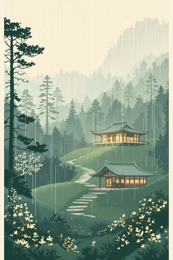半山听雨 封面
